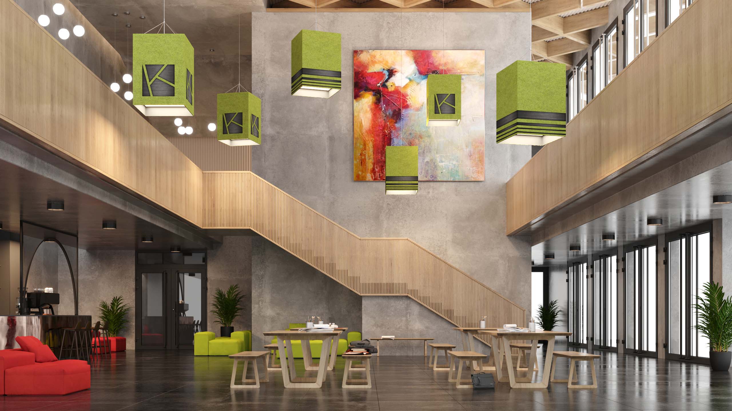 Celest Large Venu Acoustic Lighting