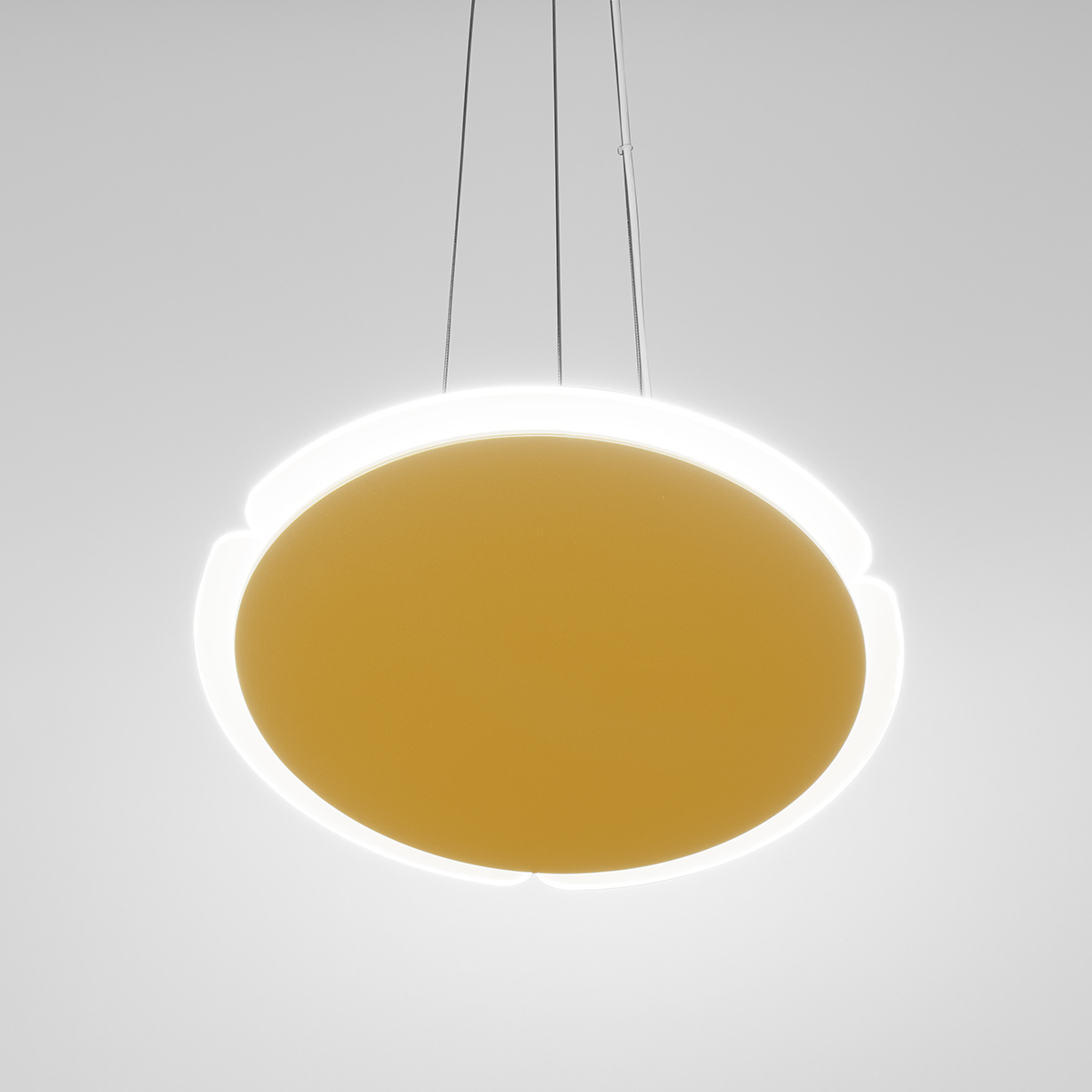 Unique Disk Pendant Light