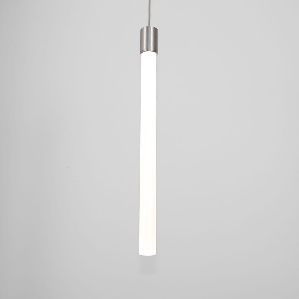 Theo pendant with 24" slim acrylic rod made by Visa Lighting
